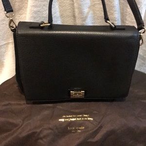 Late Spade Black hand bag